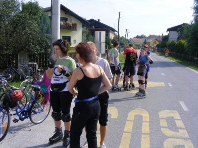 Pohod, rolanje in kolesarjenje 2011